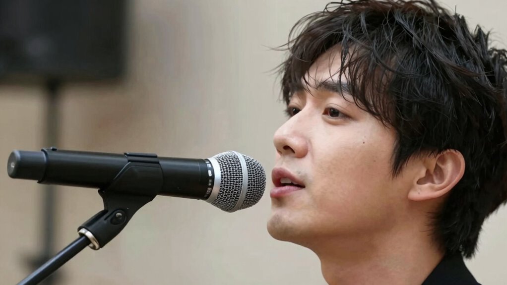 microphone positioning and soundproofing