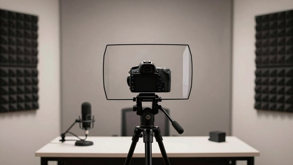 optimal lighting and framing setup