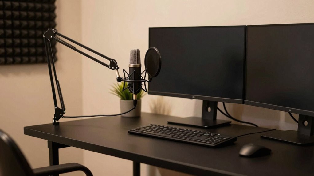 optimized soundproofed recording environment