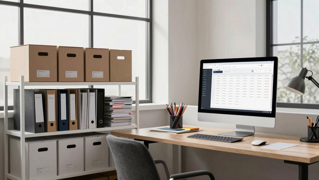 organized digital backup system