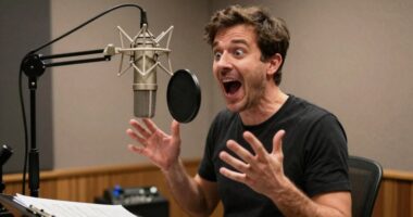overacting in voice acting