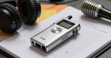 portable recorders for voice actors