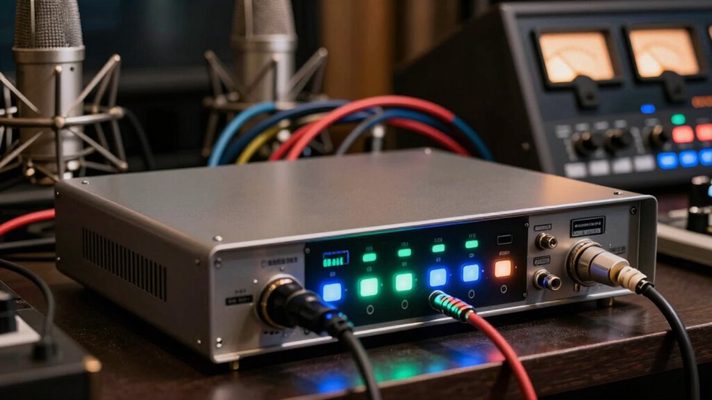 power stability ensures clean recordings