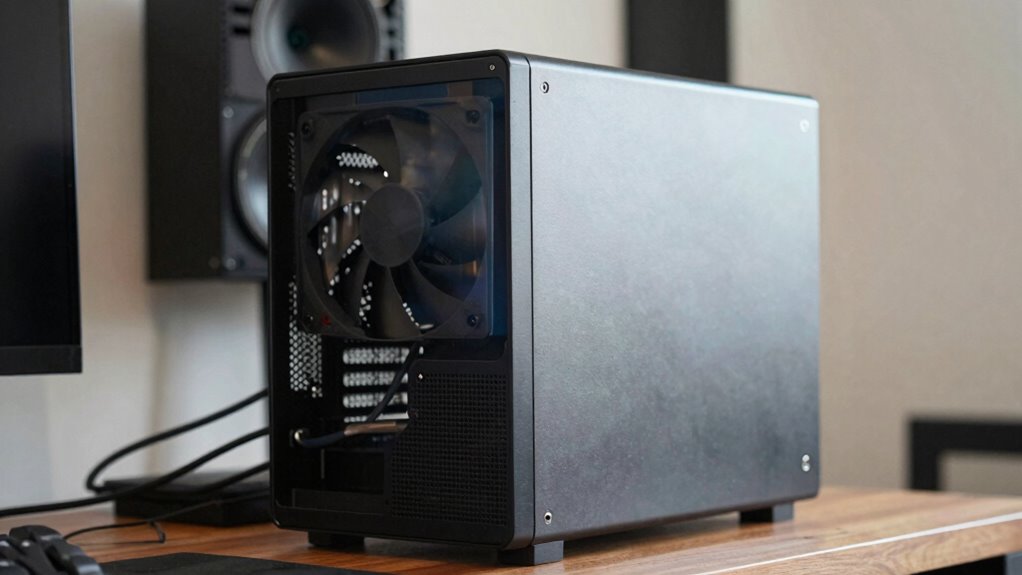 quiet efficient studio setup