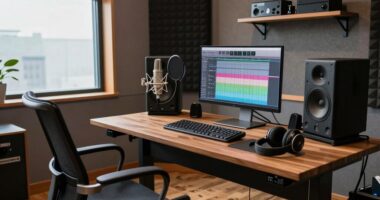 voice actors ergonomic choice
