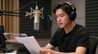 voice actors teleprompters marketing videos