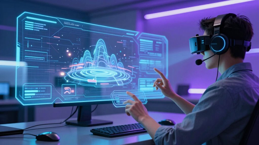 voice augmented immersive interactions