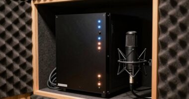 voice booth power backup