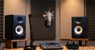voice over studio monitor debate