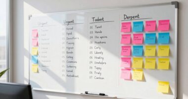 whiteboard planning method