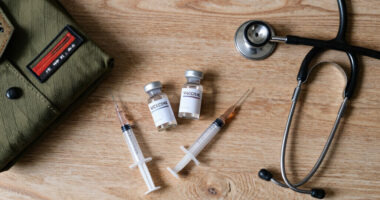 Military requiring flu vaccines for recruits as Air Force base deals with outbreak
