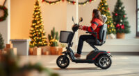 Vive 4 Wheel Mobility Scooter: Holiday Outings Made Easier